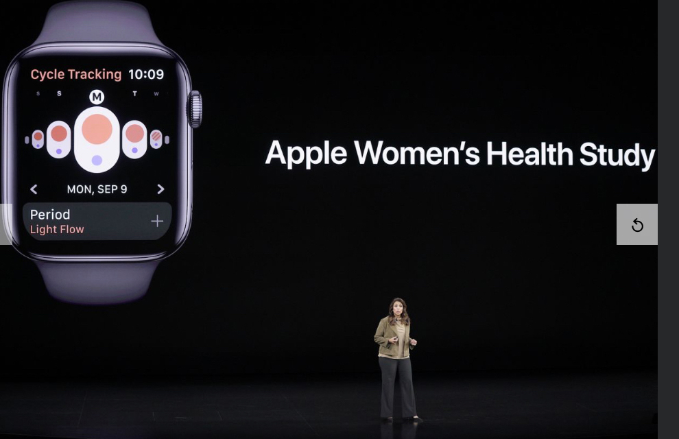 Sumbul Desai, M.D., Apple's vice president of health and Apple watch