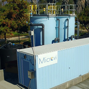 Microvi Biotechnologies, Inc., water treatment facility in CA