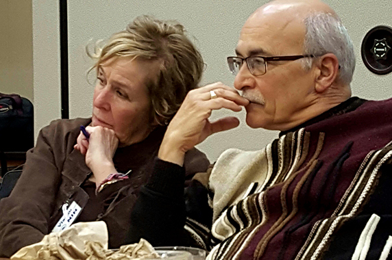 Karen Miller and Tony DeLucia, Ph.D.