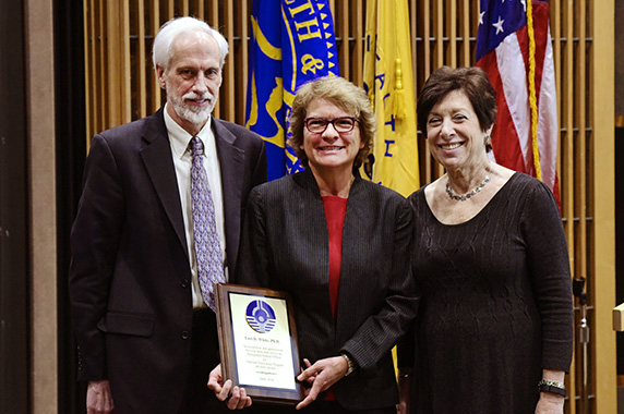Lori White, John Bucher, and Linda Birnbaum