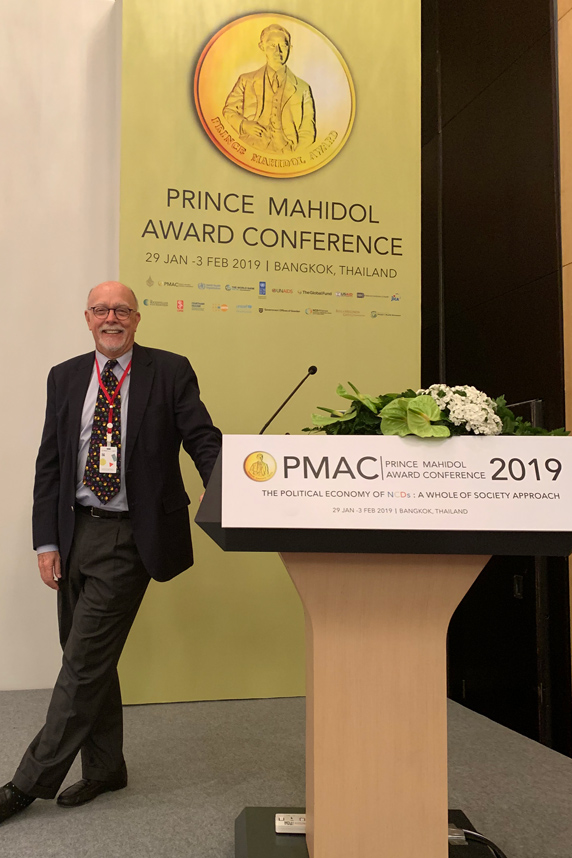 Bill Suk, Ph.D. at Prince Mahidol Award Conference
