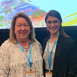 Sue Fenton, Ph.D. and Bevin Blake at the 2019 Society of Toxicology meeting