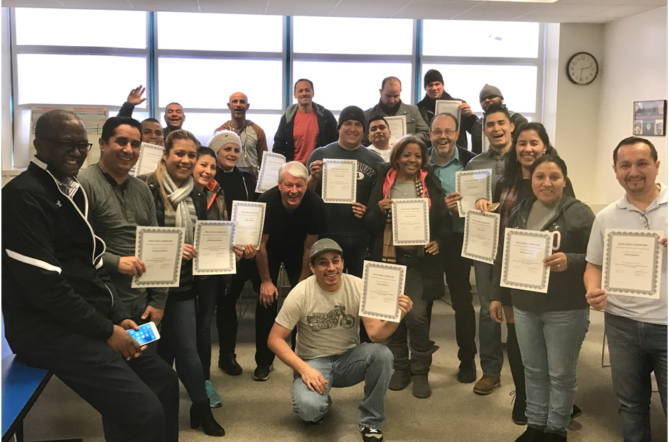 trainers from the Laborers’ International Union of North America