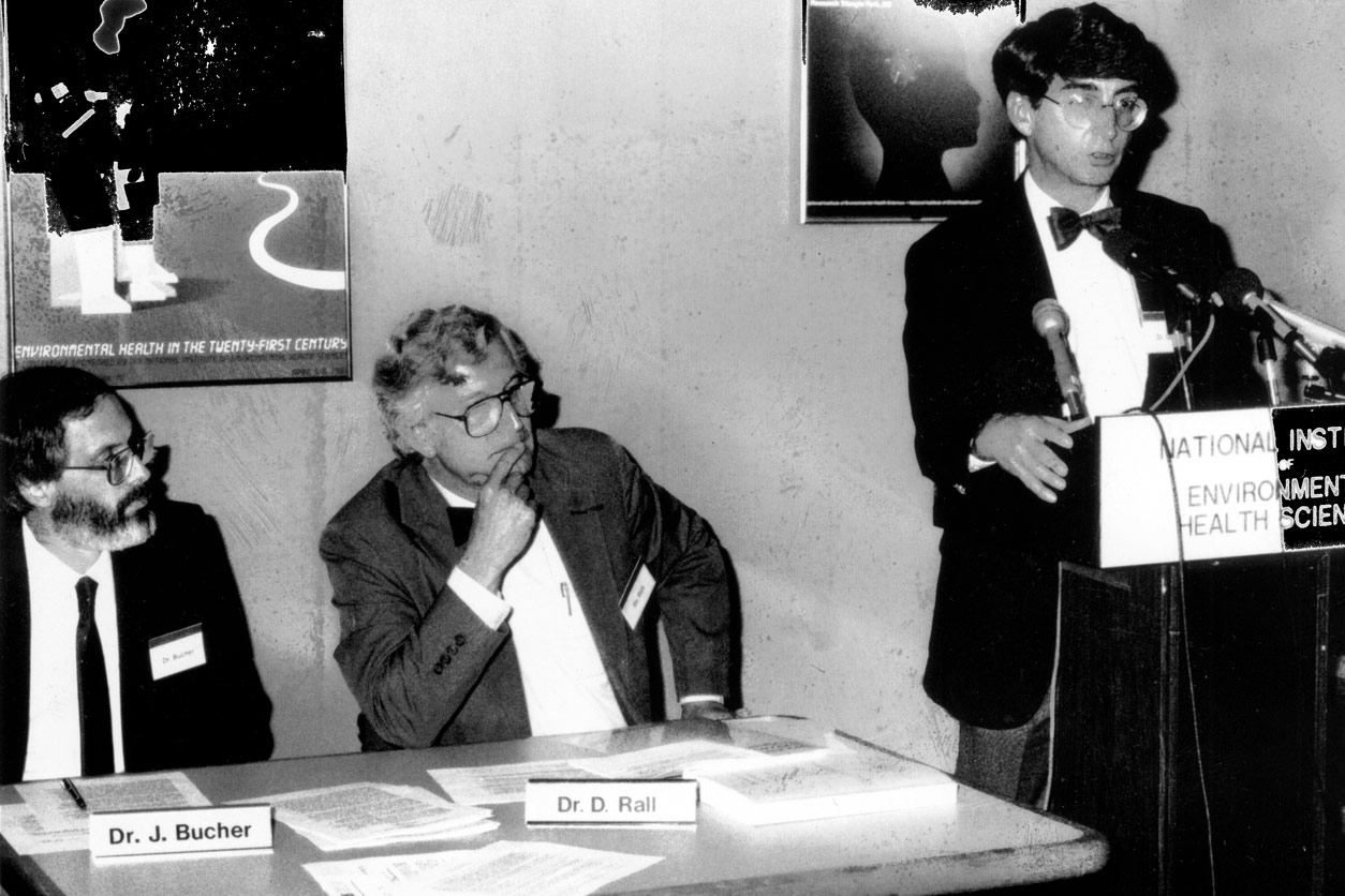 John Bucher, David Rall and Mike Gallo in 1991
