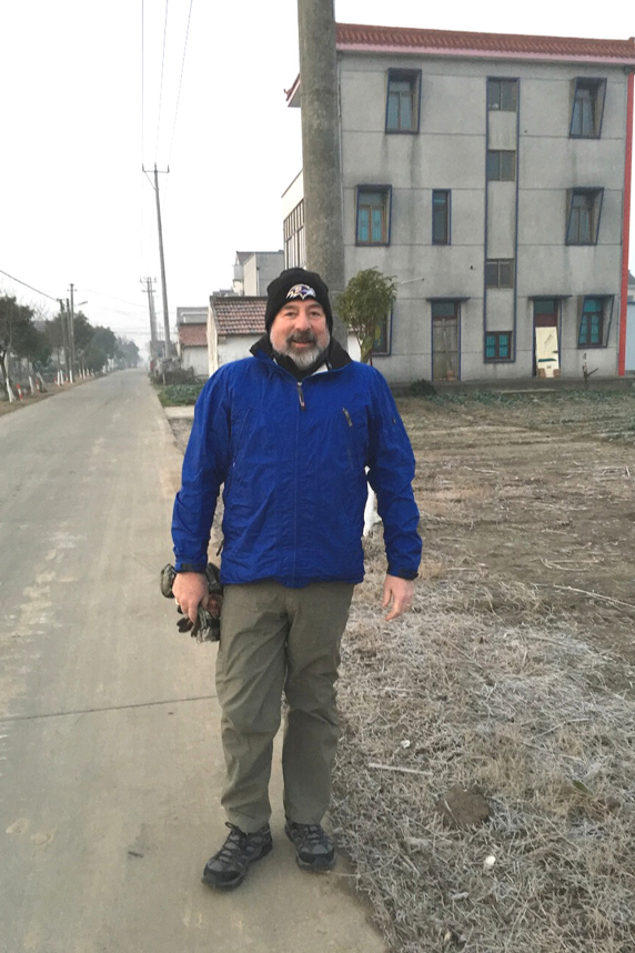 John Groopman, Ph.D., in Qidong, China.