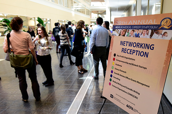 The afternoon networking reception in the EPA atrium was a highlight for participants.