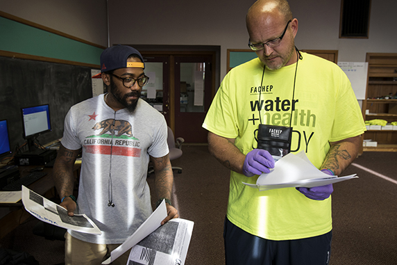 Flint residents and the Flint Area Community Health and Environment Partnership