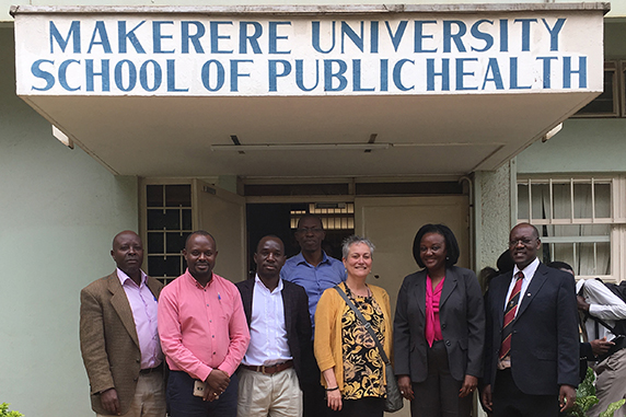 Faculty and leadership of the School of Public Health