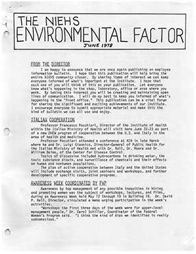 First Edition of Environmental Factor