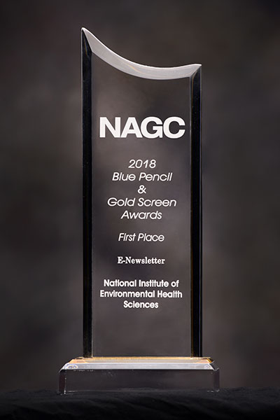 Environmental Factor wins first place in national competition (NAGC award)