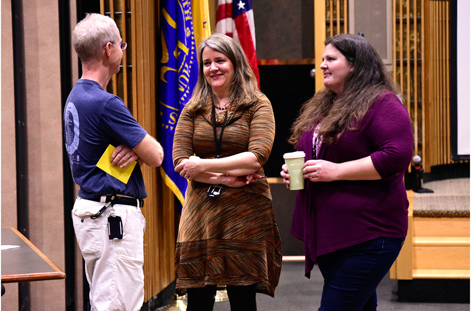 Gary Bird, Ph.D., Tammy Collins, Ph.D., and Katy Hamilton