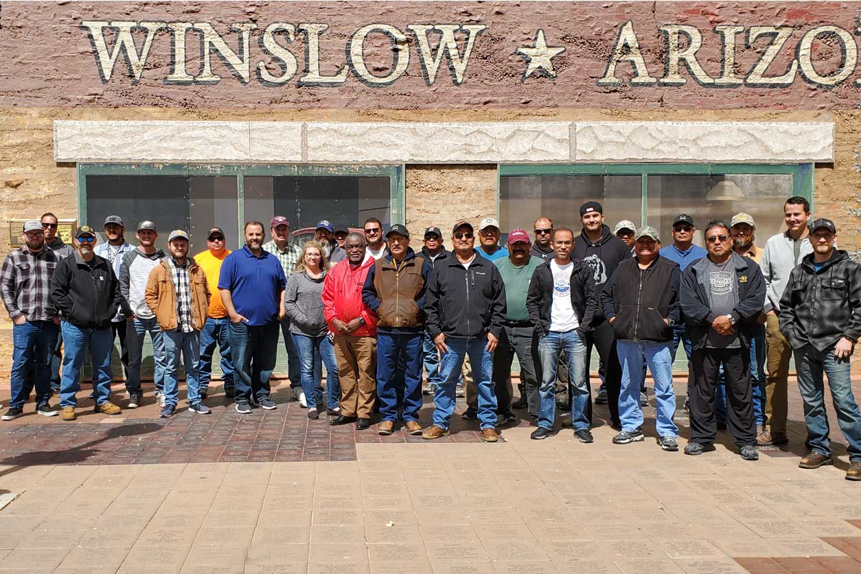 Group photo with participants from the IBT 2019 CER Course.