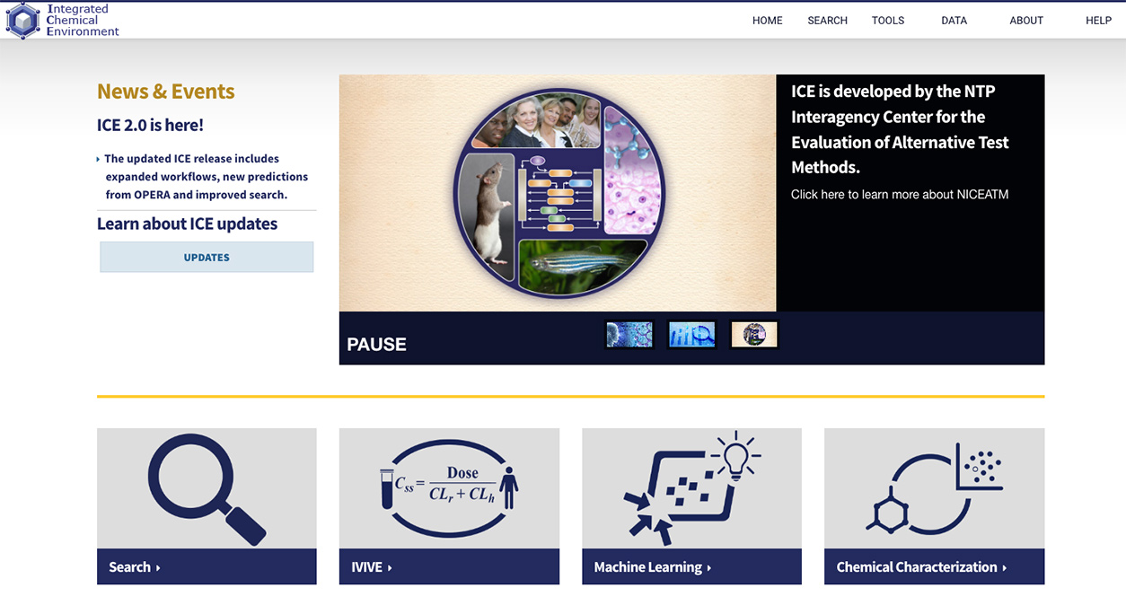 Integrated Chemical Environment (ICE) tool