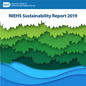 NIEHS Sustainability Report 2019 cover image