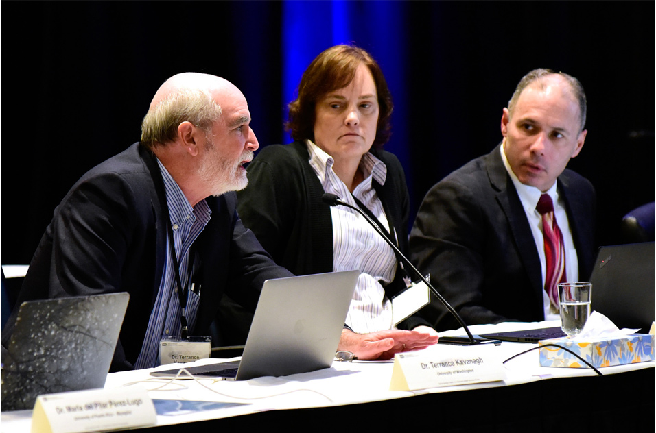 Terry Kavanagh, Ph.D., Robyn Tanguay, Ph.D. and Brad Racette, M.D.