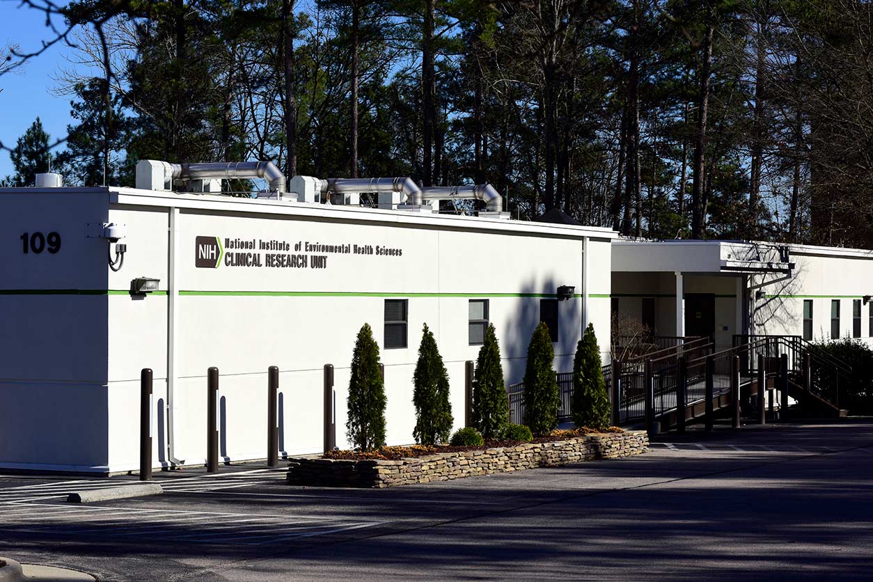 NIEHS Clinical Research Unit building