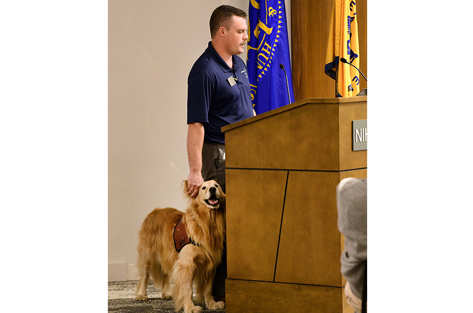 Harris and Corporal Seth Eure