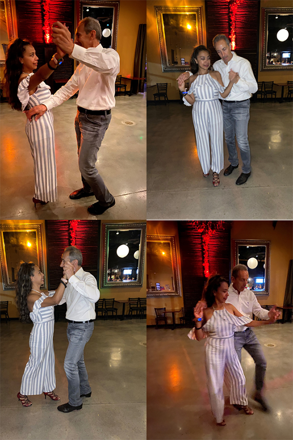 Darryl Zeldin and Susy Beltran Hernandez dancing