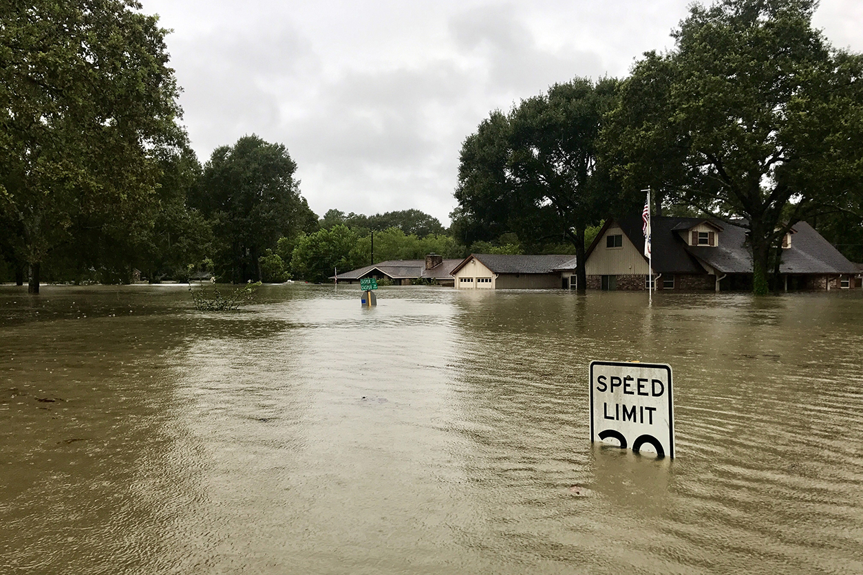 flooded street