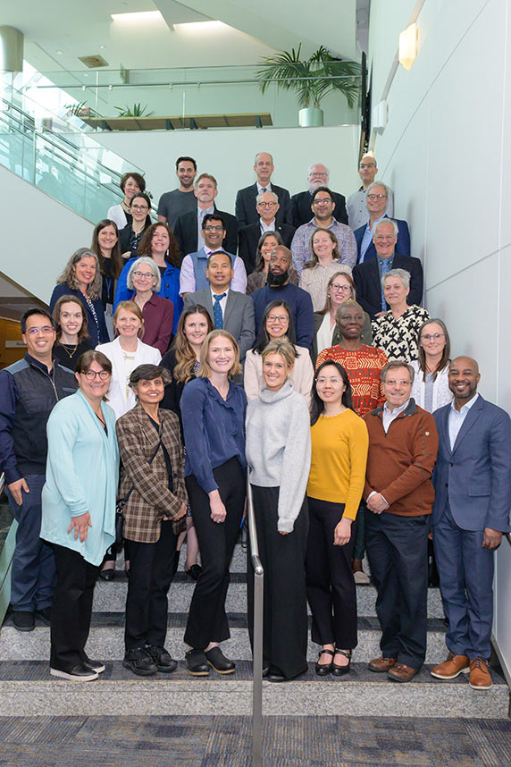 Representatives from across the NIH who make up the Climate Change and Health Working Group gathered at the NIH Campus in April with the 2024 class of NIH Climate and Health Scholars