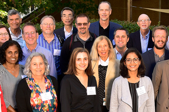 Members of the Botanical Safety Consortium gathered for the first in-person summit held this year at NIEHS. (Photo courtesy of Steve McCaw / NIEHS)