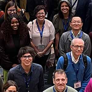 Attendees pose for group photo at the 2024 meeting of the EHC Core Centers in September.