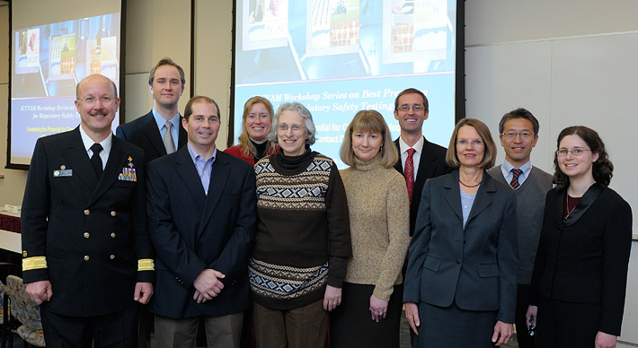 speakers and staff at the Jan. 20 workshop