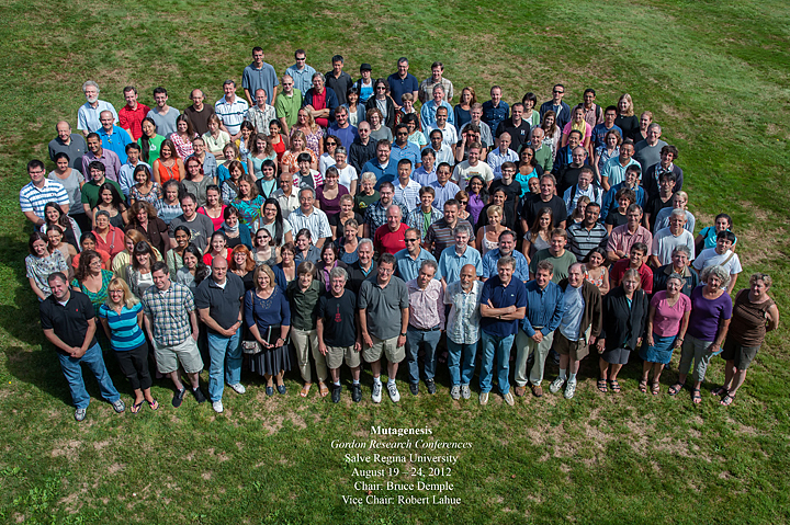 The 2012 Mutagenesis Gordon Research Conference attendees
