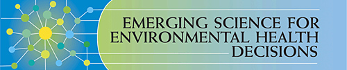 emerging science for environmental health decisions: Logo