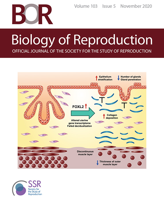 Biology of Reproduction, Volume 103, Issue 5, November 2020 cover